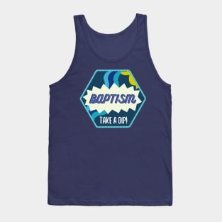 Baptism Patch -- Blue Tank Top